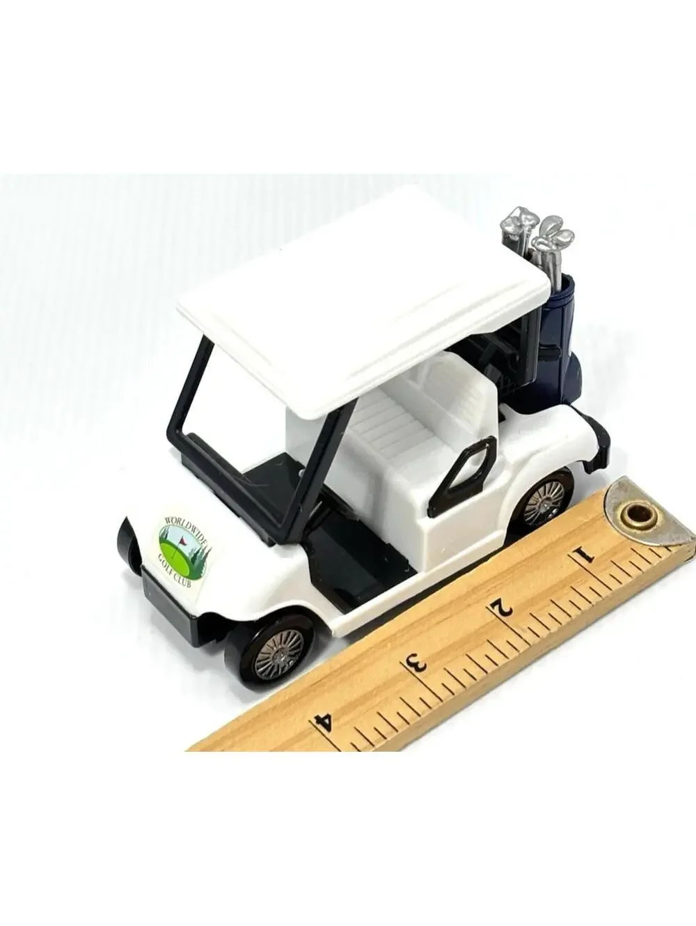 DecoPac Golf Cart Cake Topper Heading For The Green Miniature Plastic Toy Decor